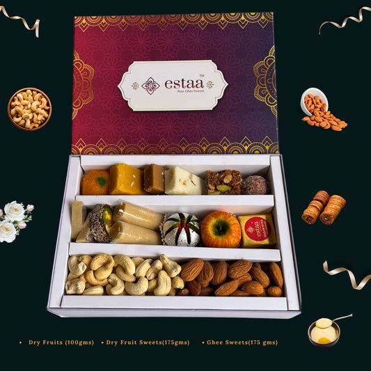 Dry Fruit and Dry Fruit Sweets Box