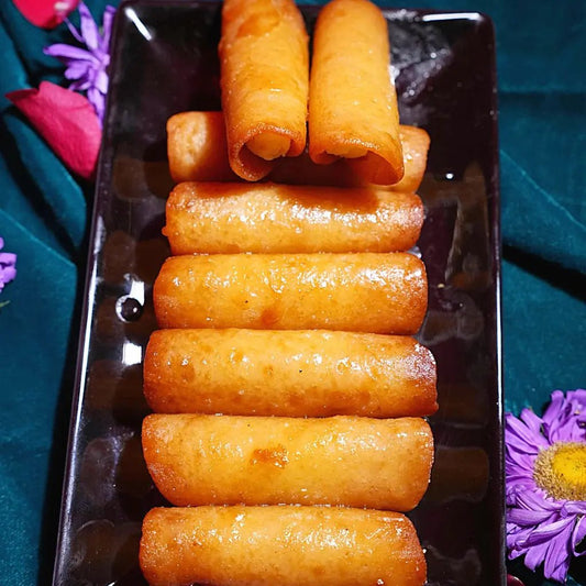 Malai Puri from Estaa Sweets Bangalore β traditional Indian sweet made with flaky puri and rich malai, perfect festive dessert made with pure ghee