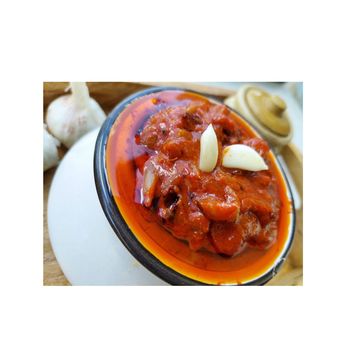 Garlic Pickle - Andhra Pickle Online