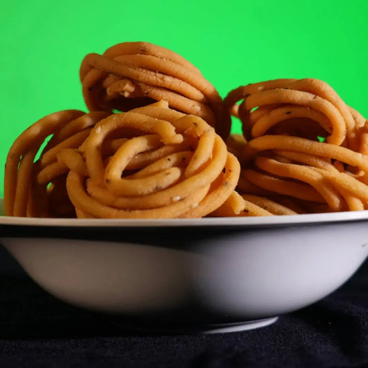 Jantikalu from Estaa Sweets Bangalore – traditional Andhra snack made with rice flour and spices, deep-fried in pure oil with no palm oil, perfect for crunchy snacking